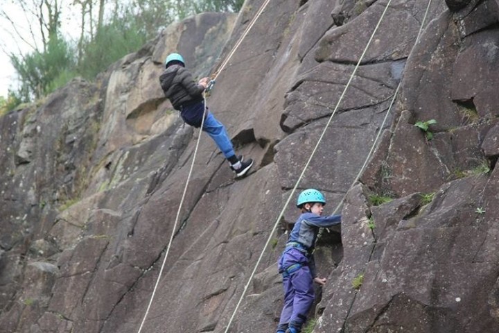 Learning to rock climb in Glasgow